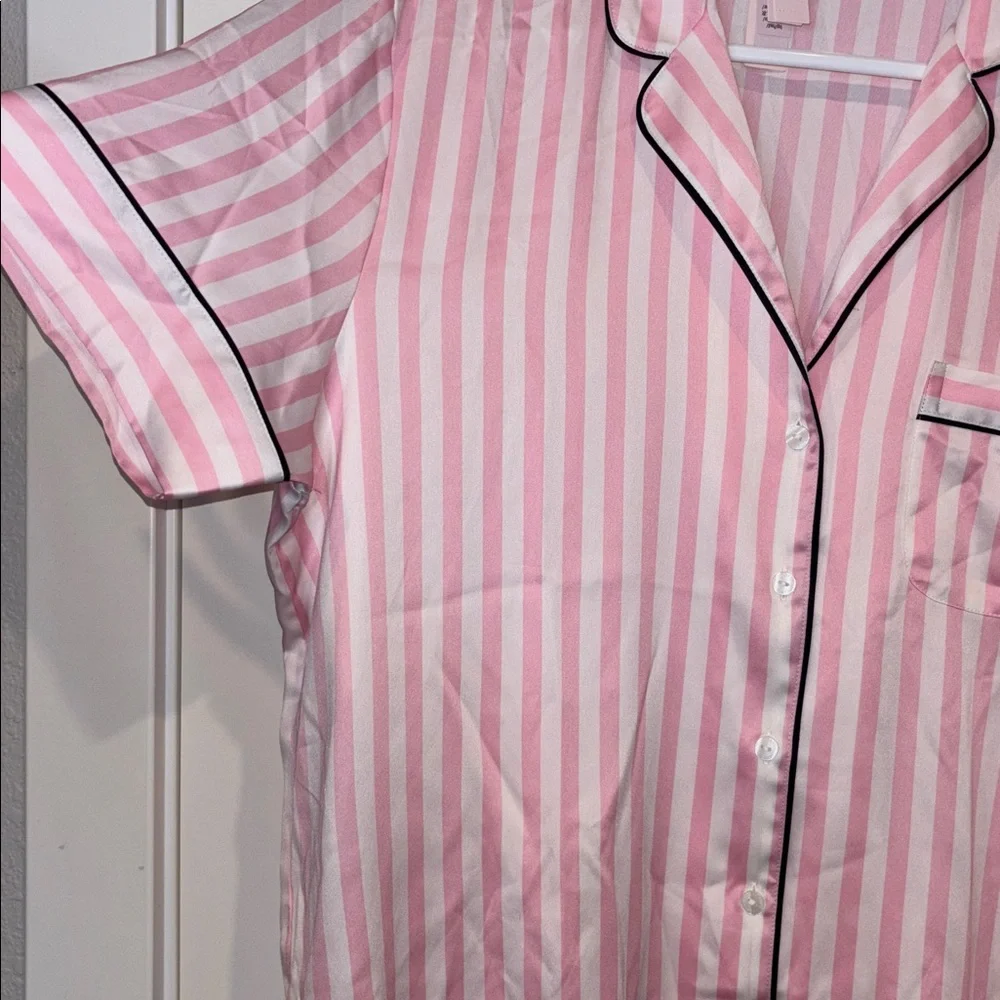 Victoria’s Secret Glazed Satin Pajama Top